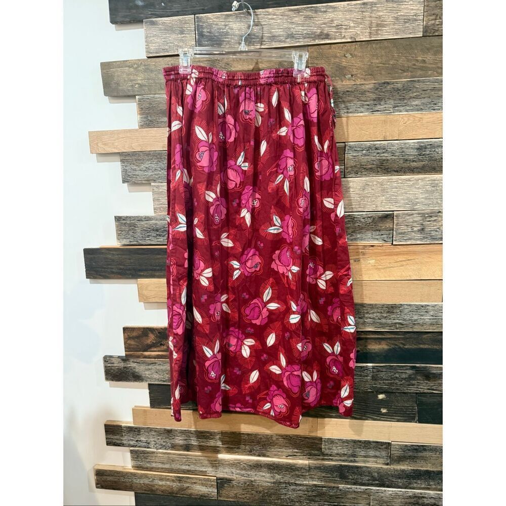 Gudrun Sjoden colorful boho lagenlook skirt size Small / Medium